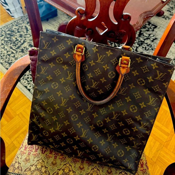 Louis Vuitton Monogram Tote Bag Vintage 80s - Picture 1 of 7